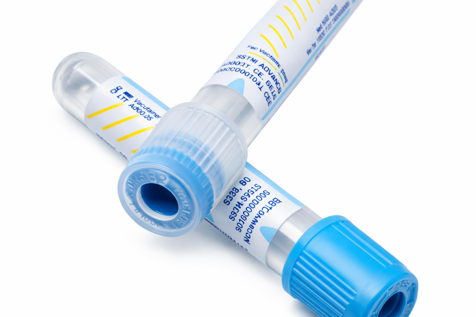 Tubo Tapa Azul con Citrado de Sodio 3.6 ml Gradilla x 100 und