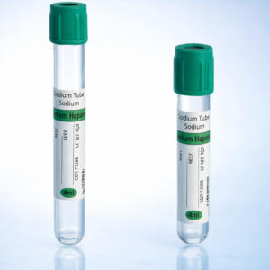 Tubo Tapa Verde con Hepatina de Sodio 4ml  Gradilla x 100 und